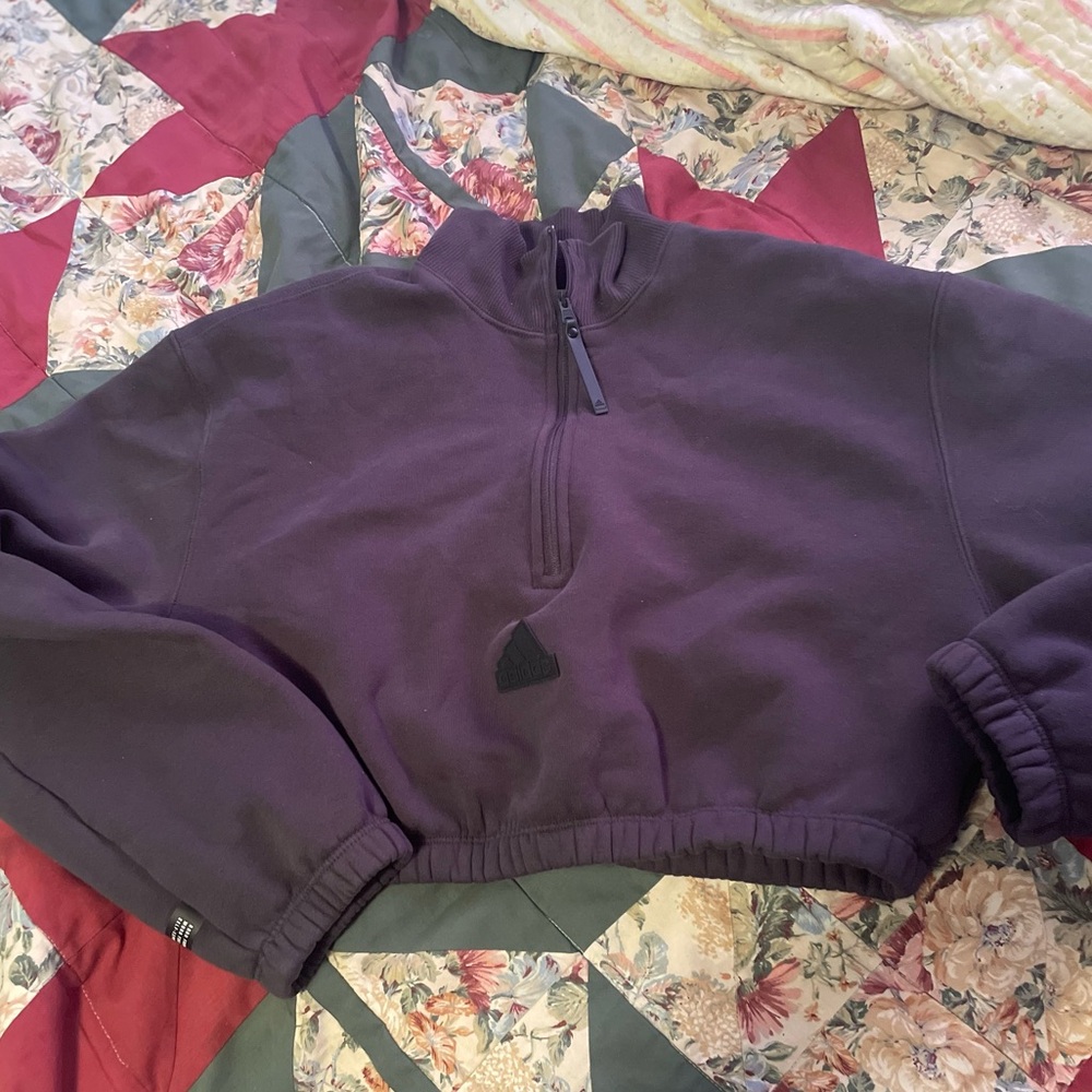 Adidas crop sweater